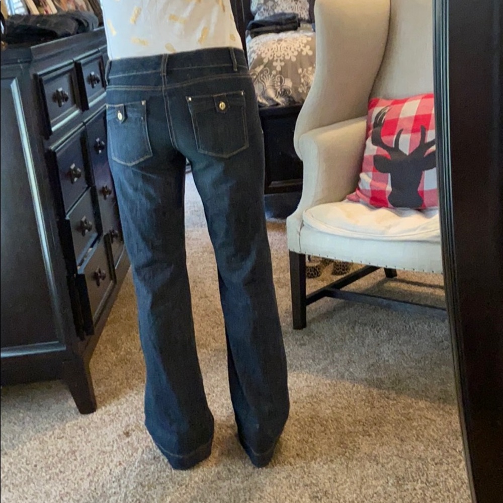 WHBM Trouser Leg Jeans 8R